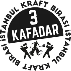 3 Kafadar rozet logosu